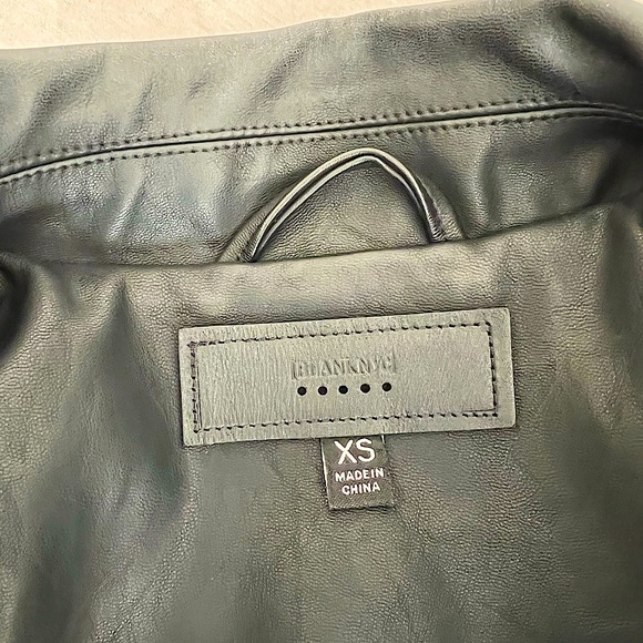 BLANKNYC Truth or Dare Vegan Leather Blazer - Picture 10 of 16